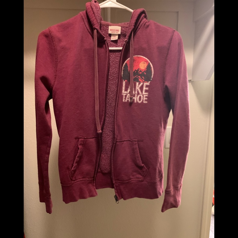 Zip hoodie